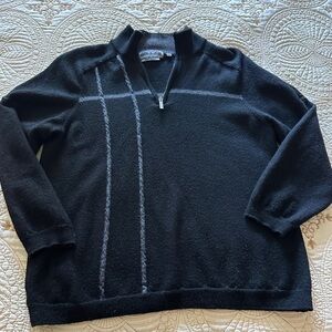 Merino wool 1/4 zip Sweater